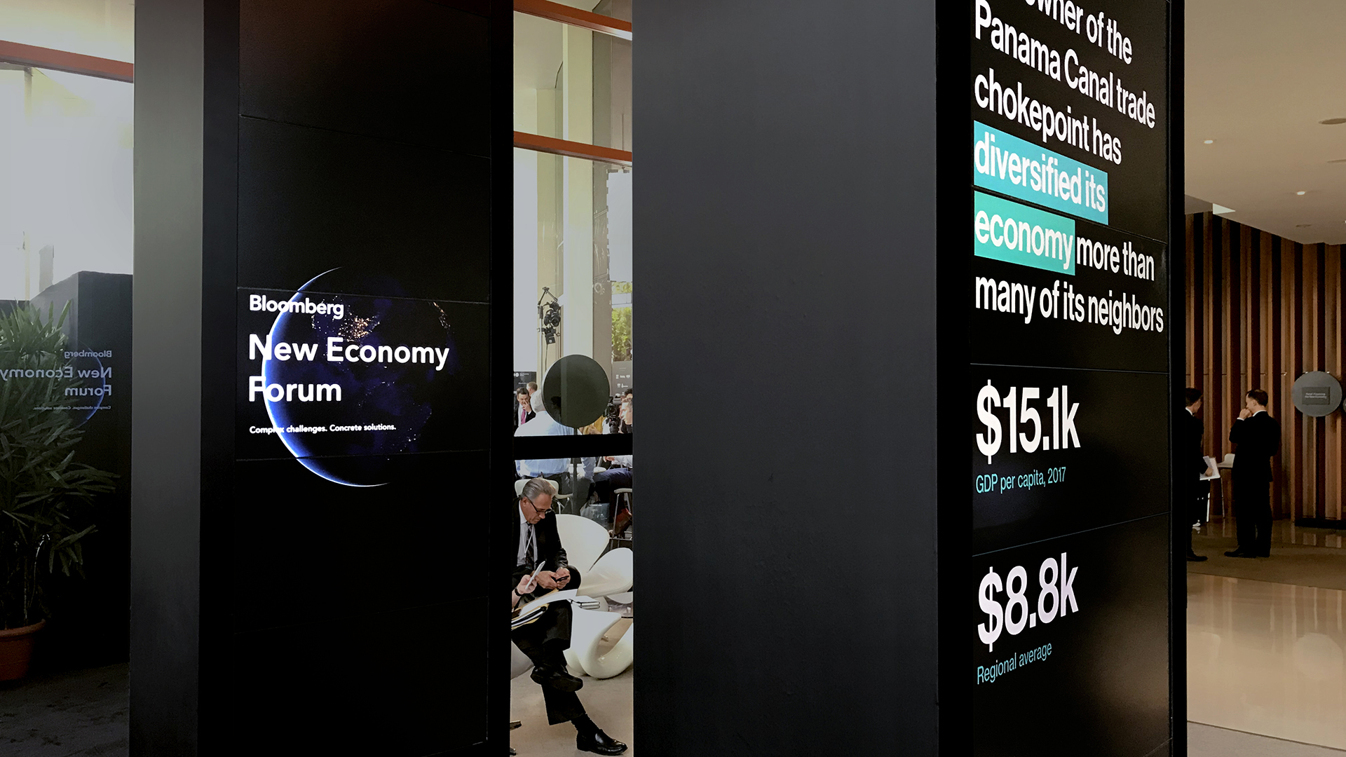 Bloomberg New Economy Forum 2018 project image 5