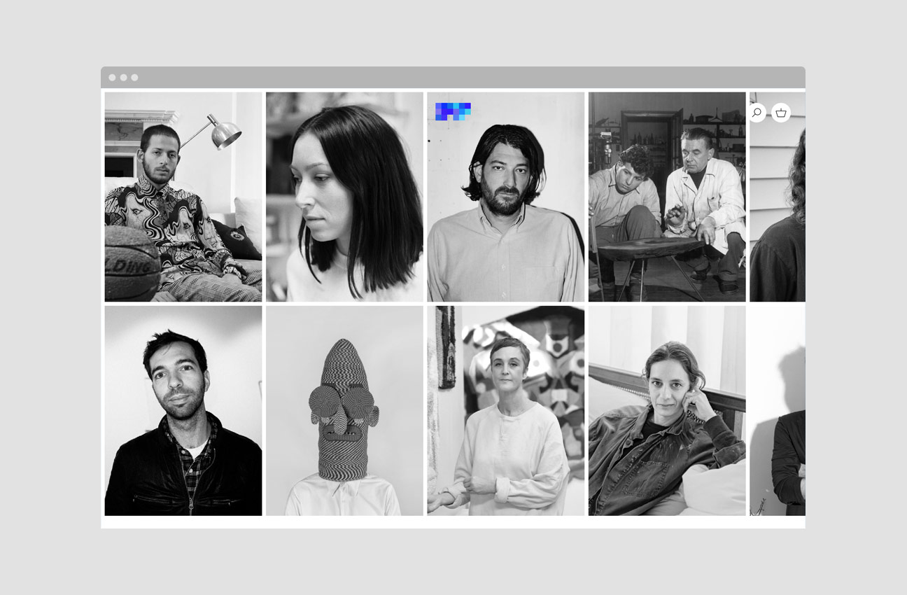 Patrick Parrish Gallery website redesign project image 4