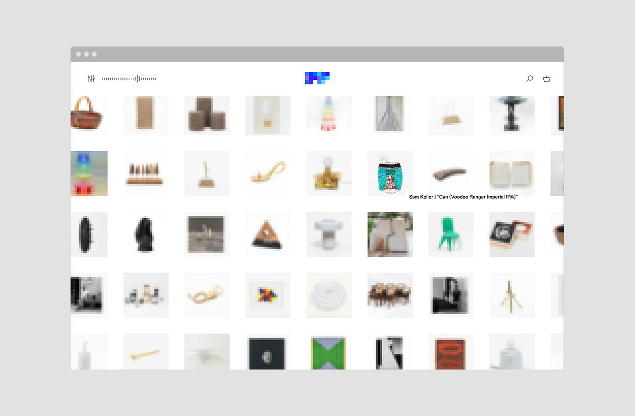 Patrick Parrish Gallery website redesign project image 1